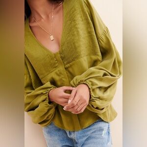 Sancia Inka Deep V Blouse